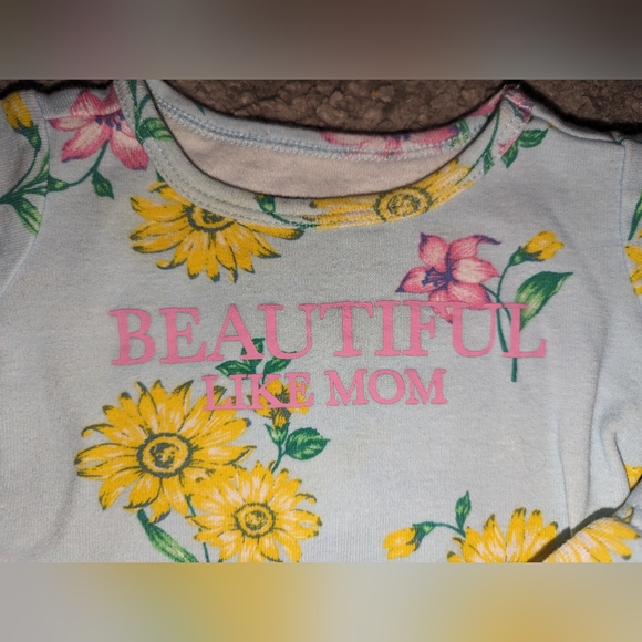 2pc baby girls PJ set. - Picture 2 of 3